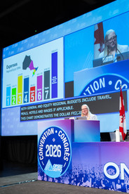 Laurie Nancekivell - First Vice-President/Treasurer OPSEU