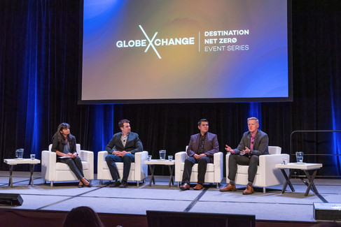 corporate event photography of panelists