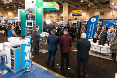 Minister George Pirie speaking at a press conference