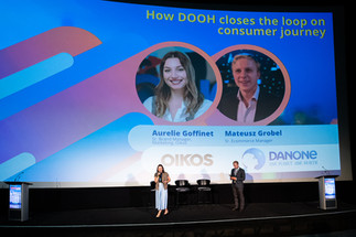 Aurelie Goffinet and Mateusz Grobel, Danone