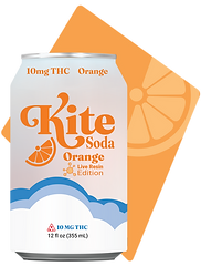 Orange Can Kite
