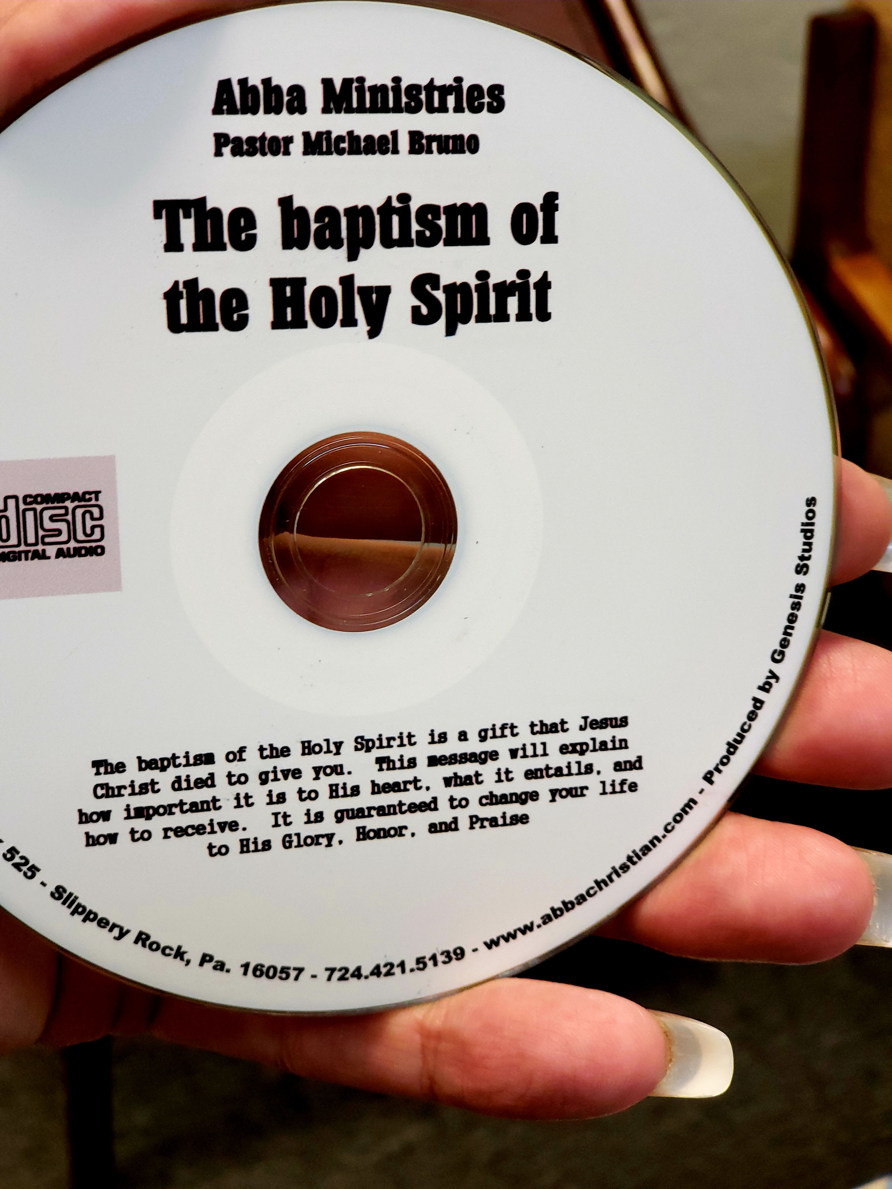 The Baptism of the Holy Spirit