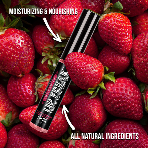 Lip Freak Buzzing Lip Oil - Sinful Strawberry | Doctor Lip Bangs