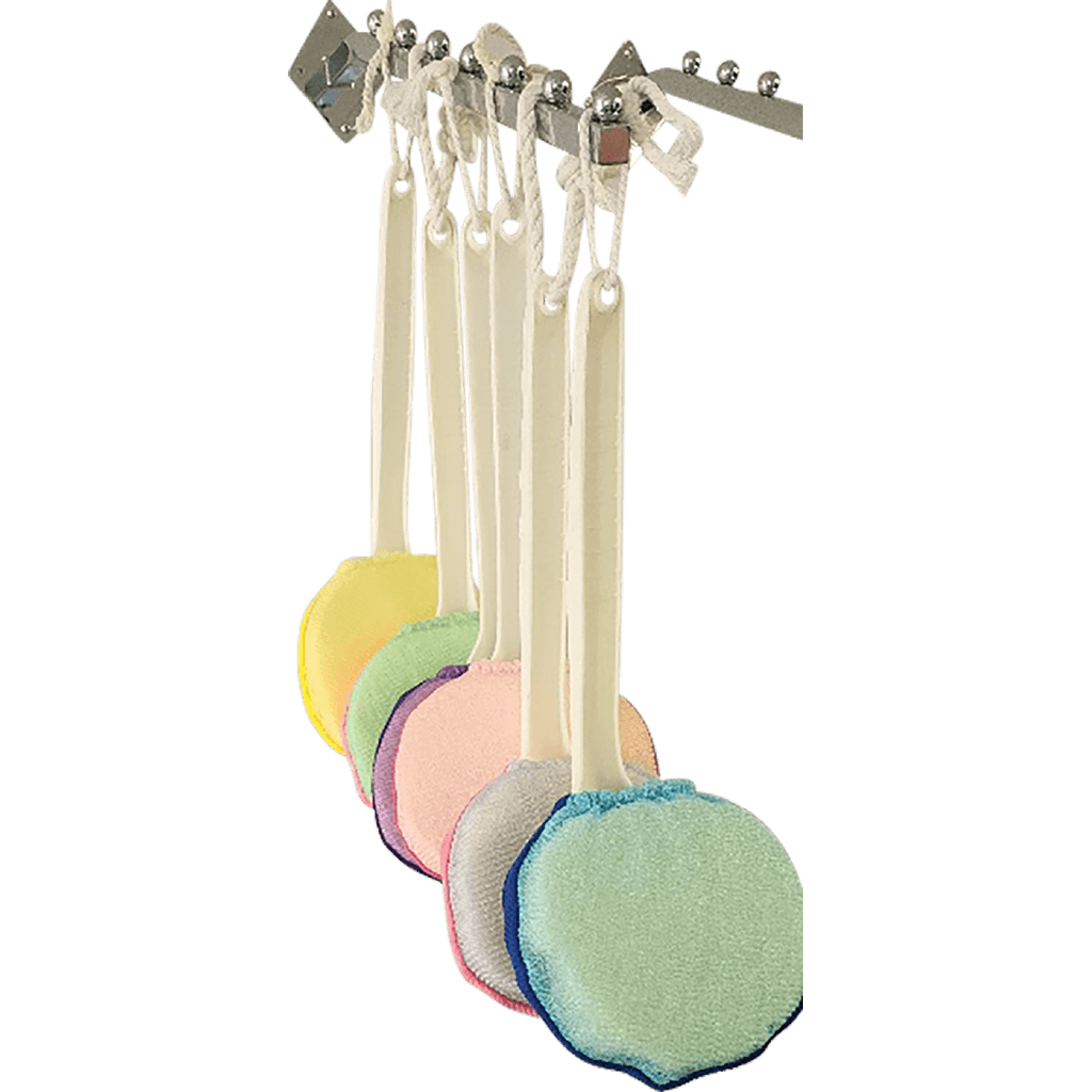 Applicator with SHOWER SCRUBBIE choose color