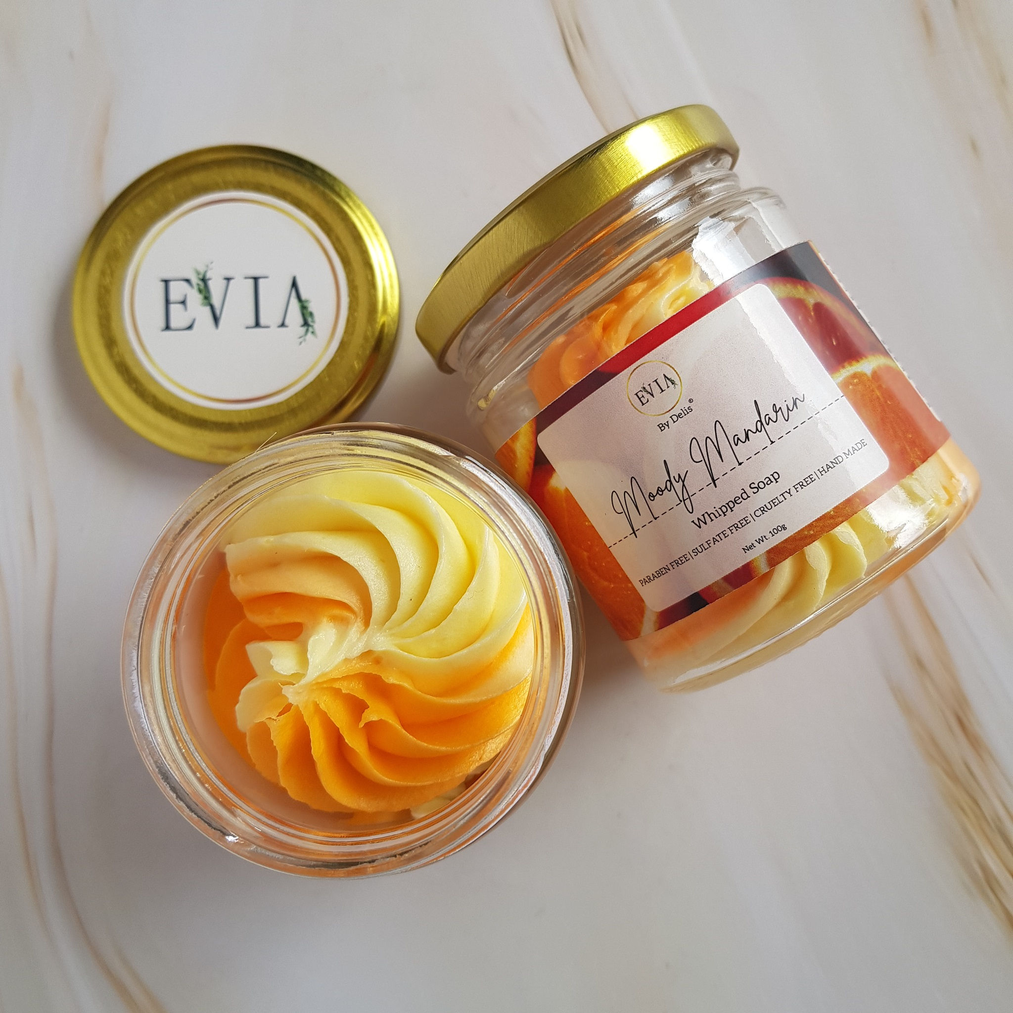 Tropical Orange Whipped Soap - 100gm