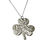 Thumbnail: Shamrock necklace.