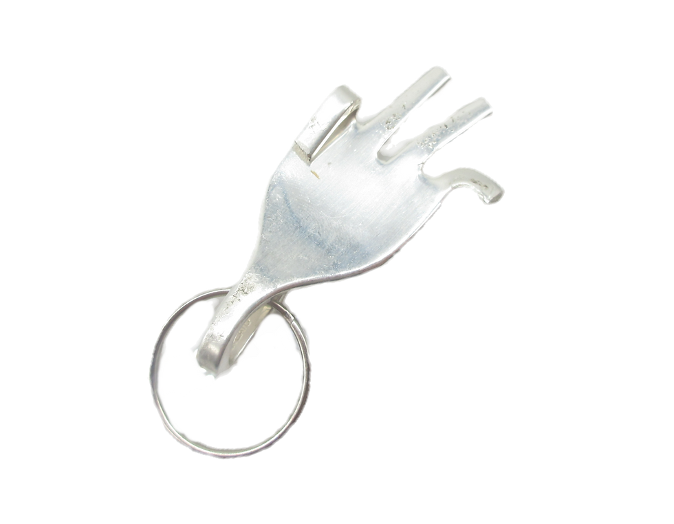 The wave keychain.