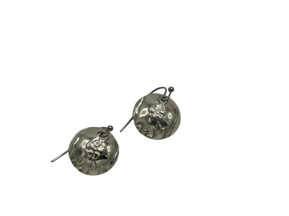 Thumbnail: Knife handle earrings.