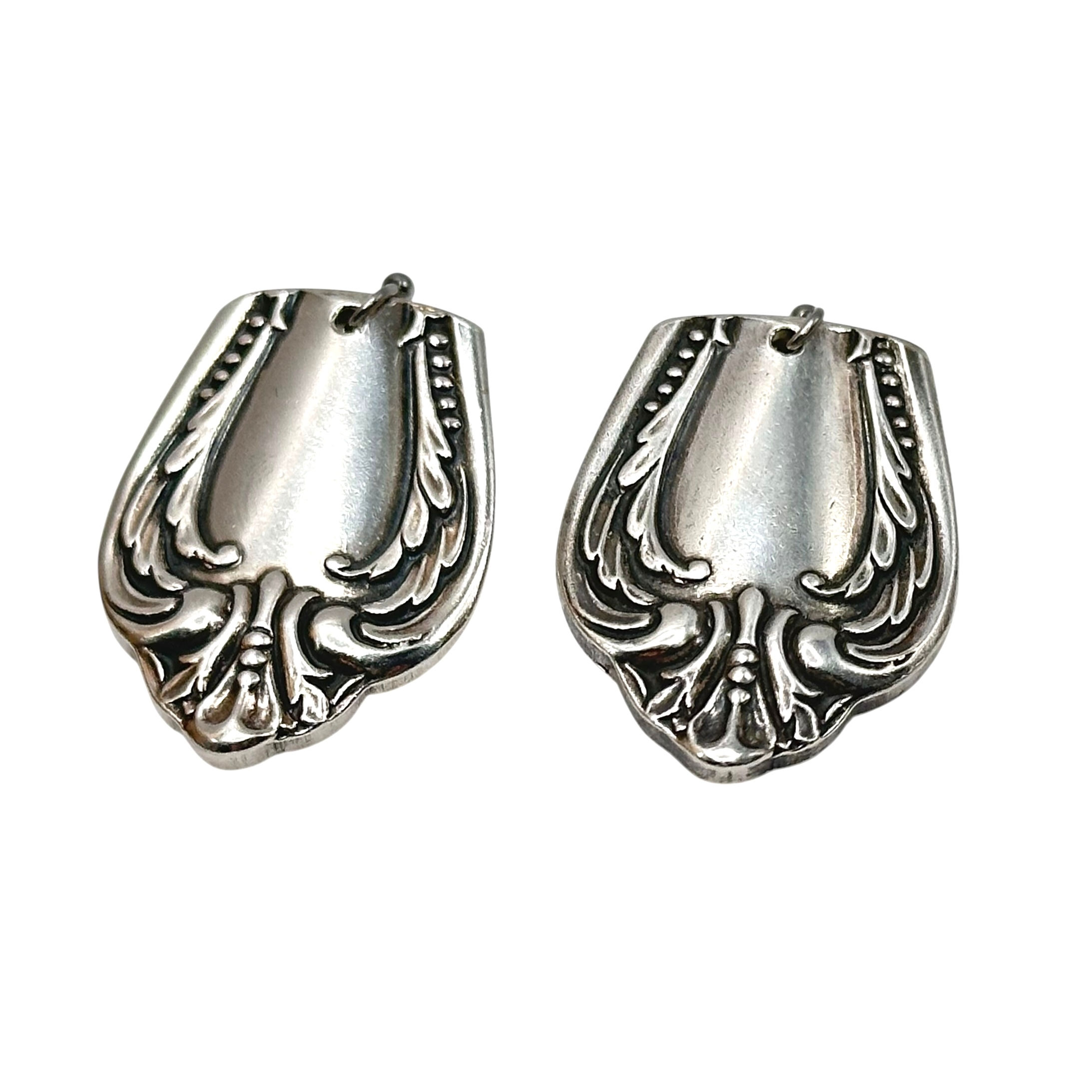 Knife handle earrings.