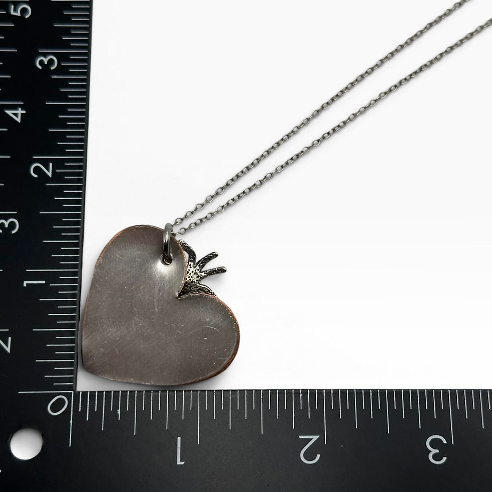 Thumbnail: Serving tray necklace.