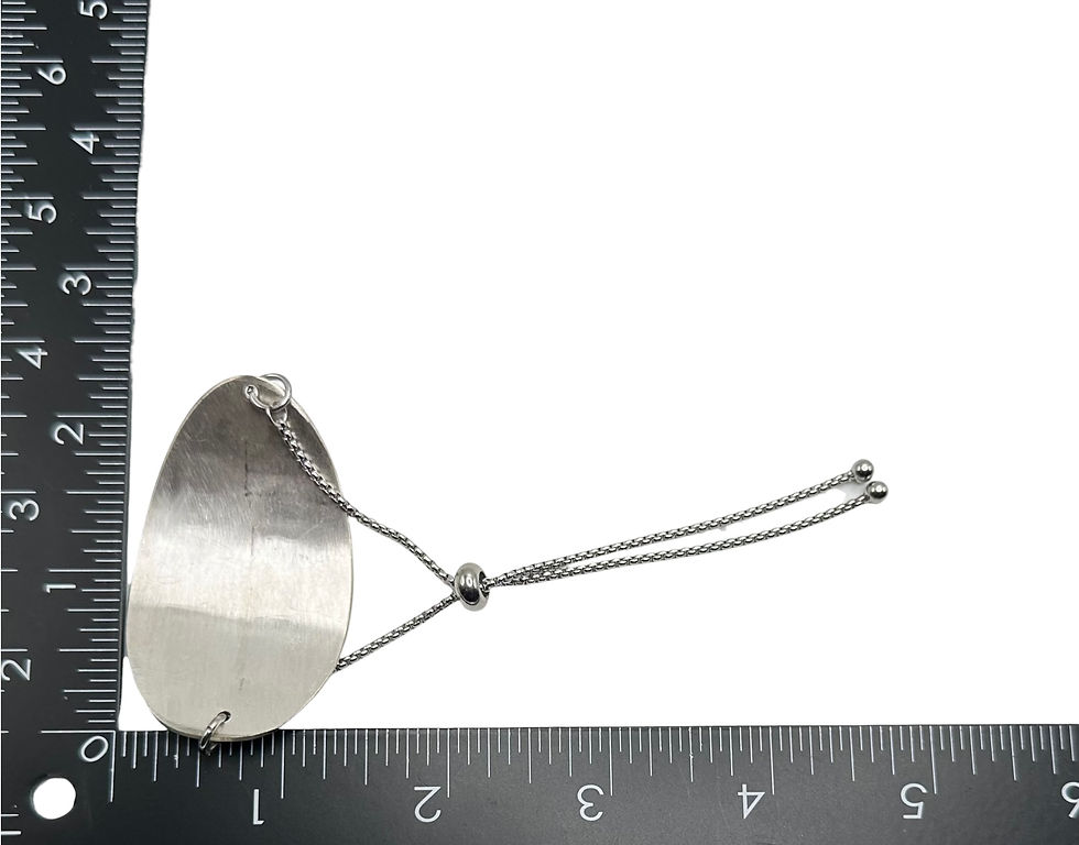 Thumbnail: Adjustable spoon bowl bracelet.