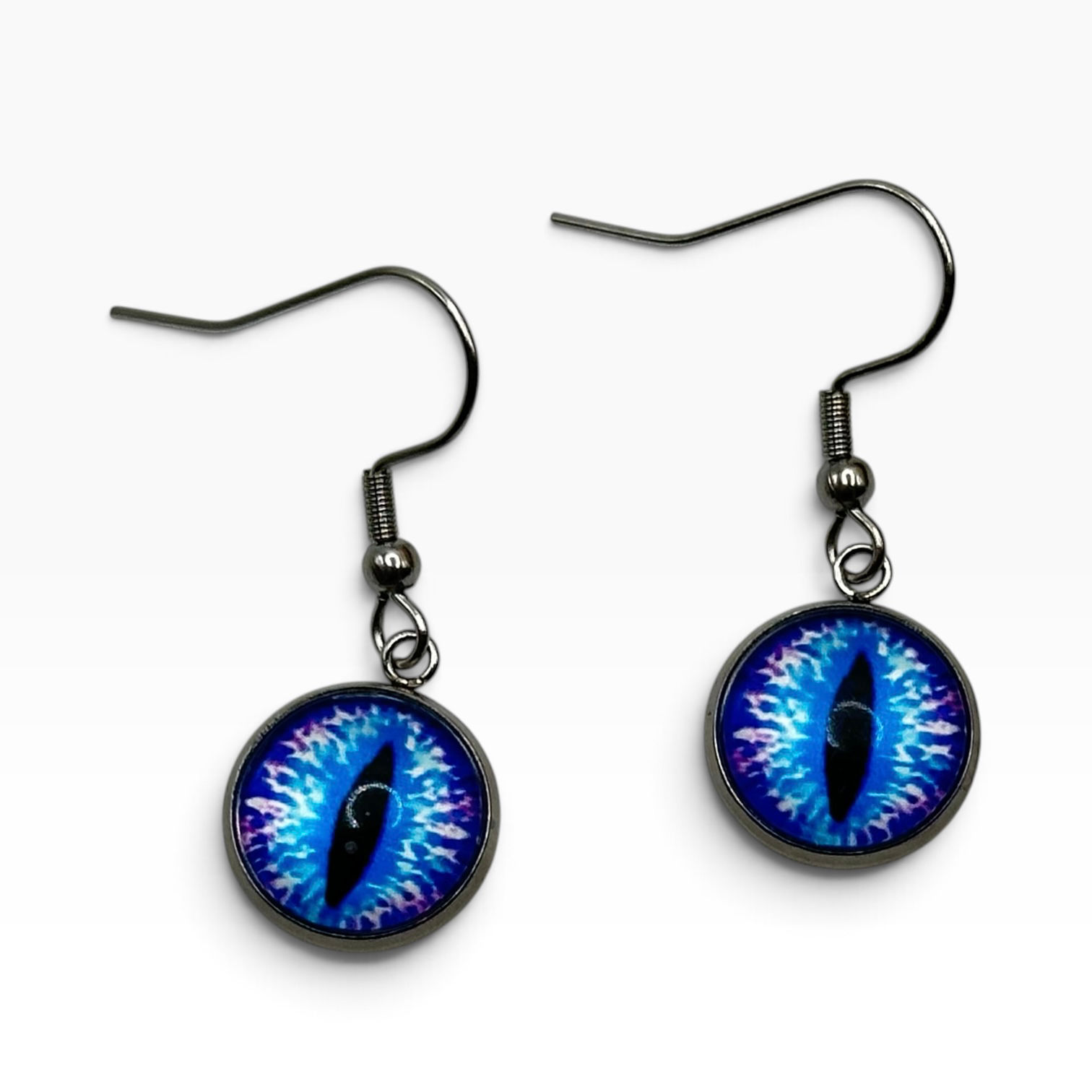 Halloween earrings.