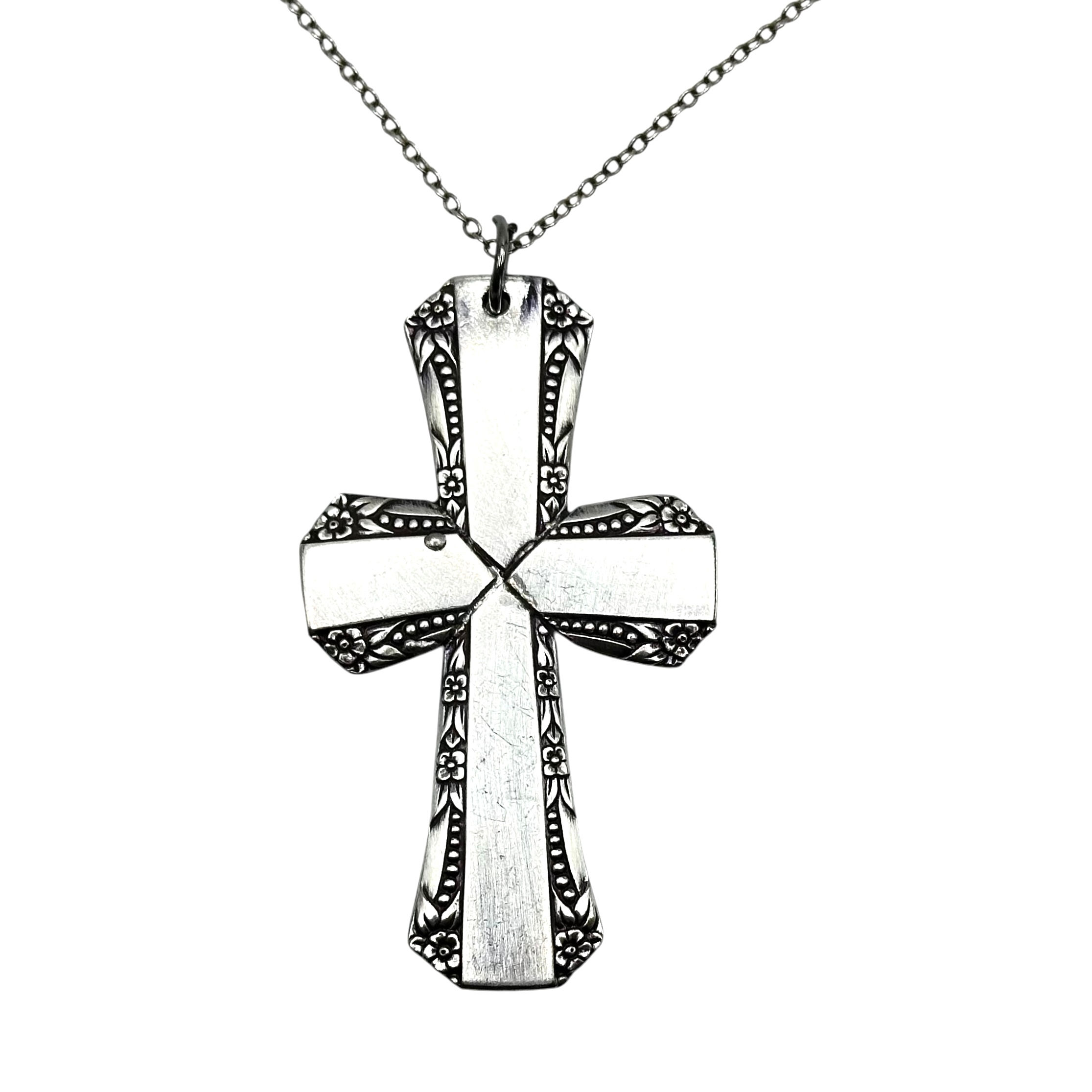 Cross necklace.