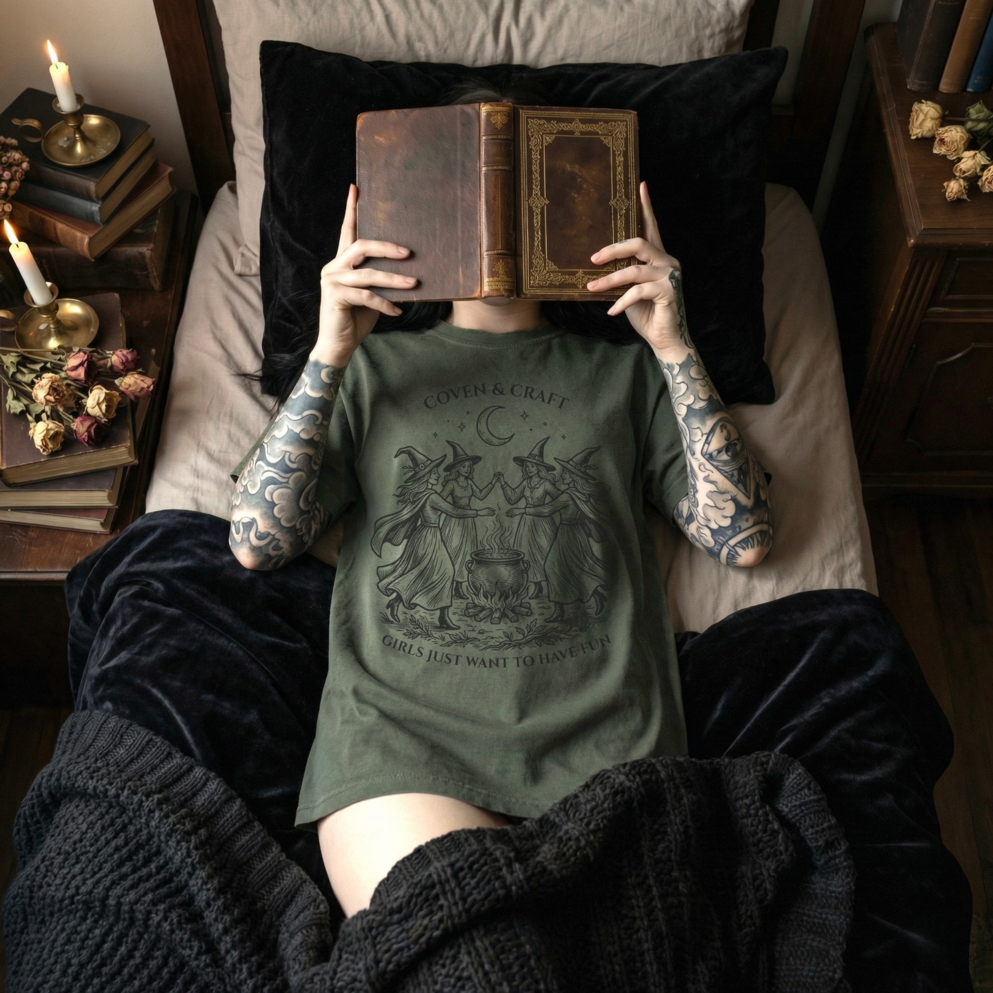 Coven & Craft | Girls Just Want to Have Fun Graphic Shirt
