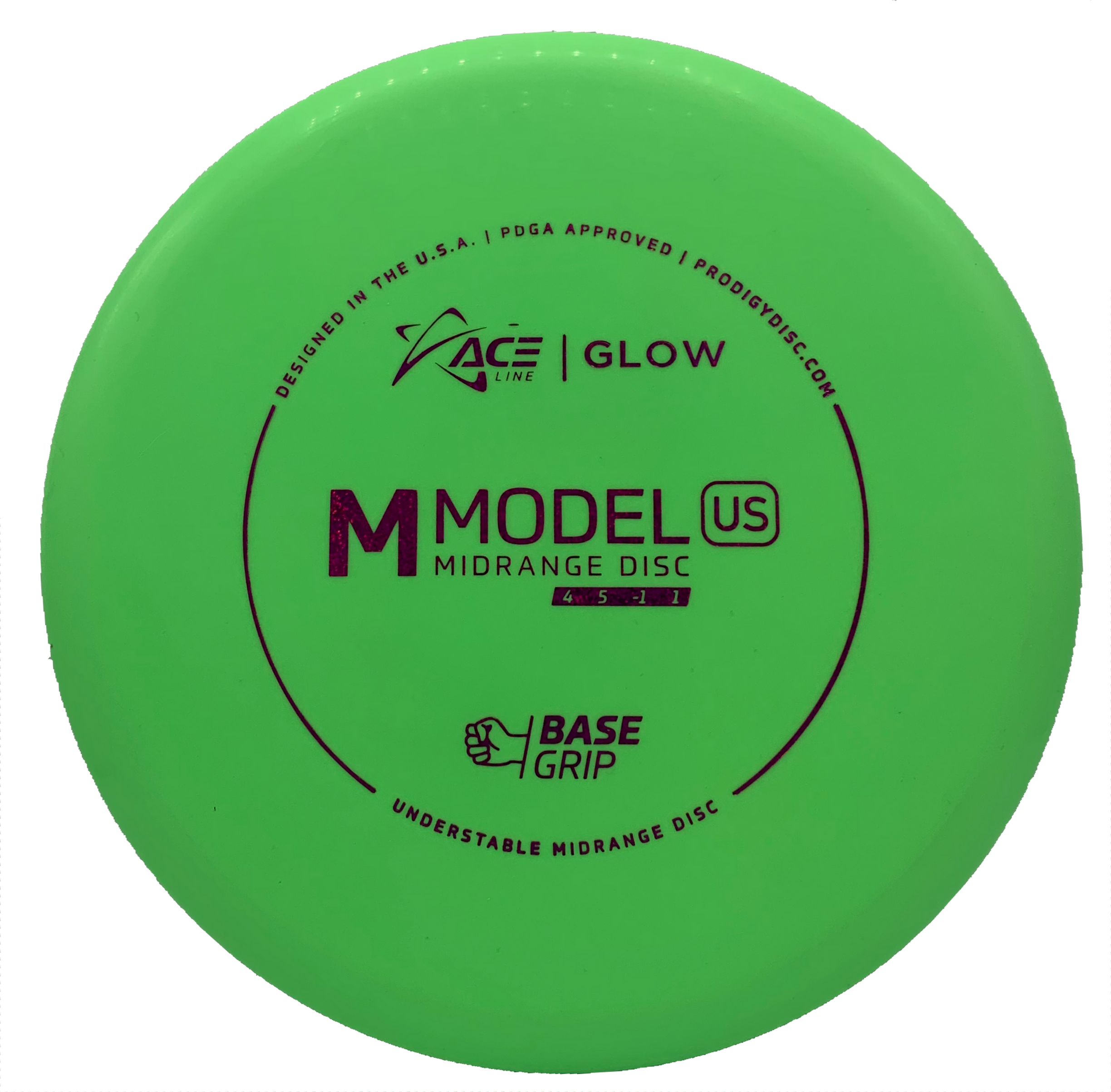 BaseGrip Glow M Model US (Ace Line)