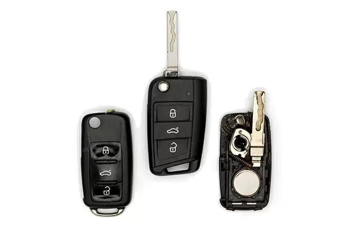 a selection of car keys