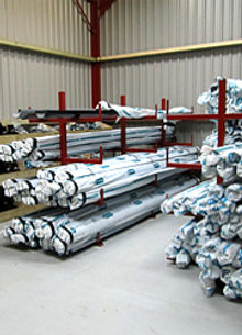 warehouse steel supplies