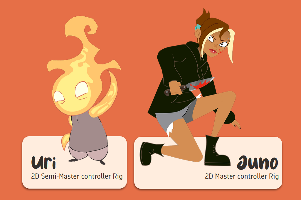 2d Rig Breakdowns 2D Character Rigs | Finnimations