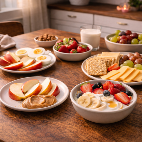  Simple and cozy after-school snack spread for kids