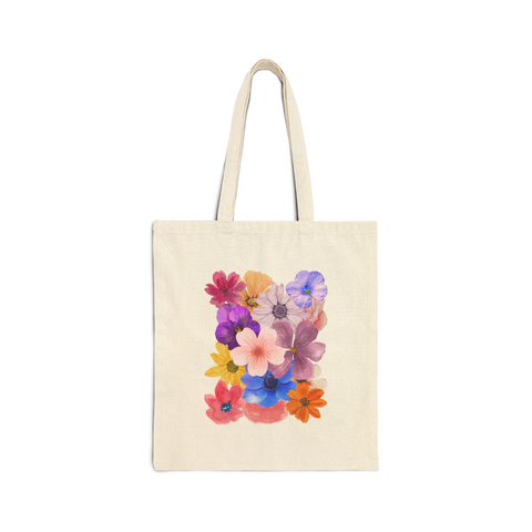 Flowery Tote Bag – POD