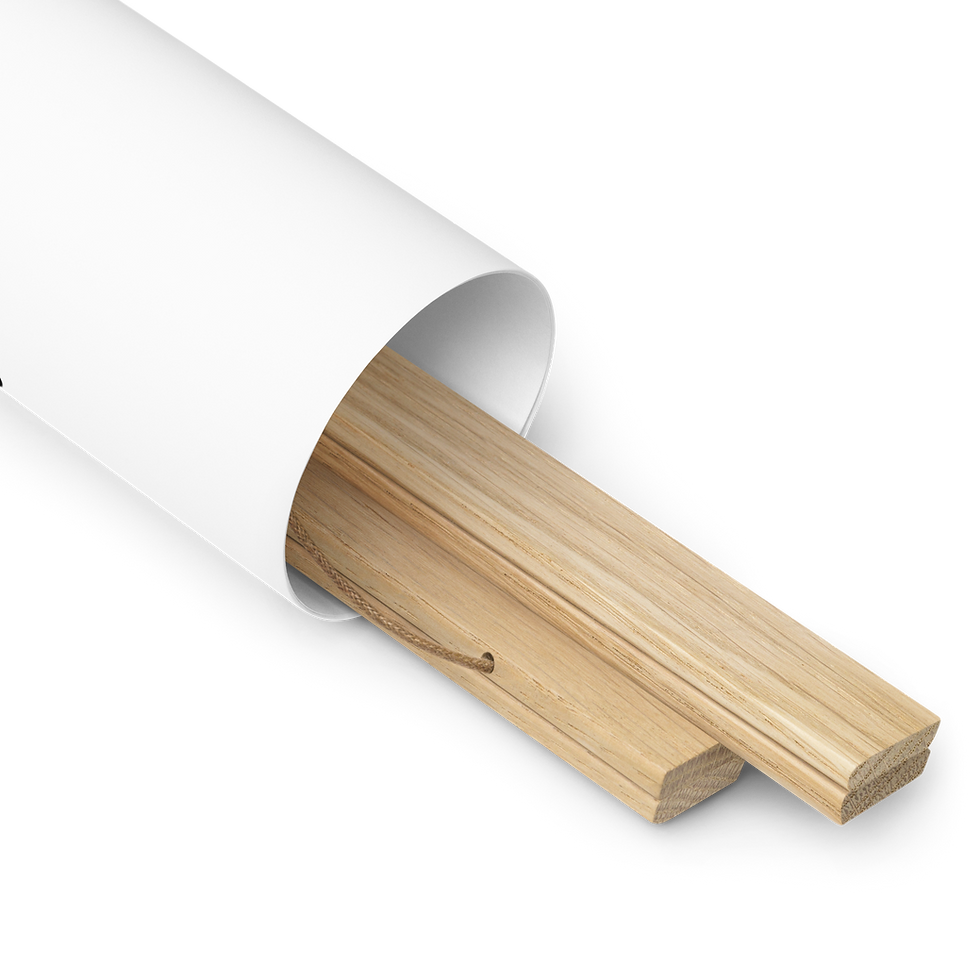 Thumbnail: Make Your Own Waves Poster with Wood Hanger