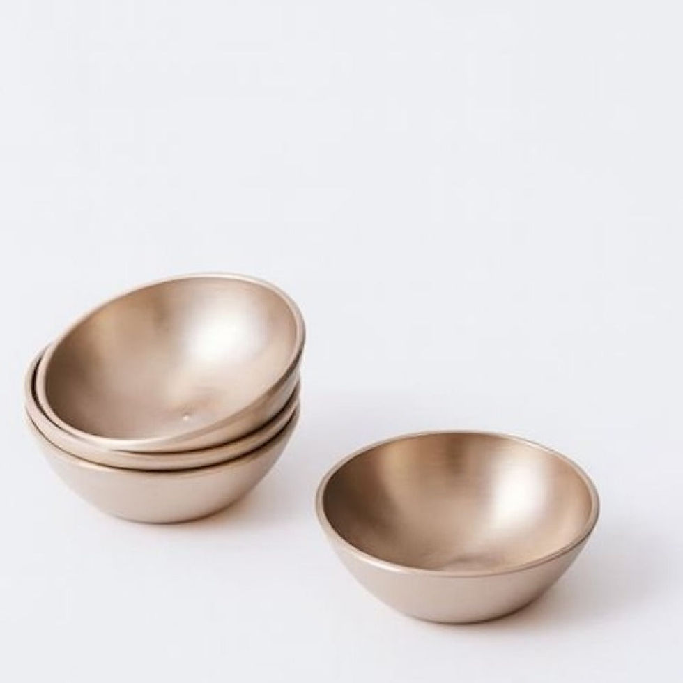 Thumbnail: Bronze Kansa Dip Bowl (Set of 4)