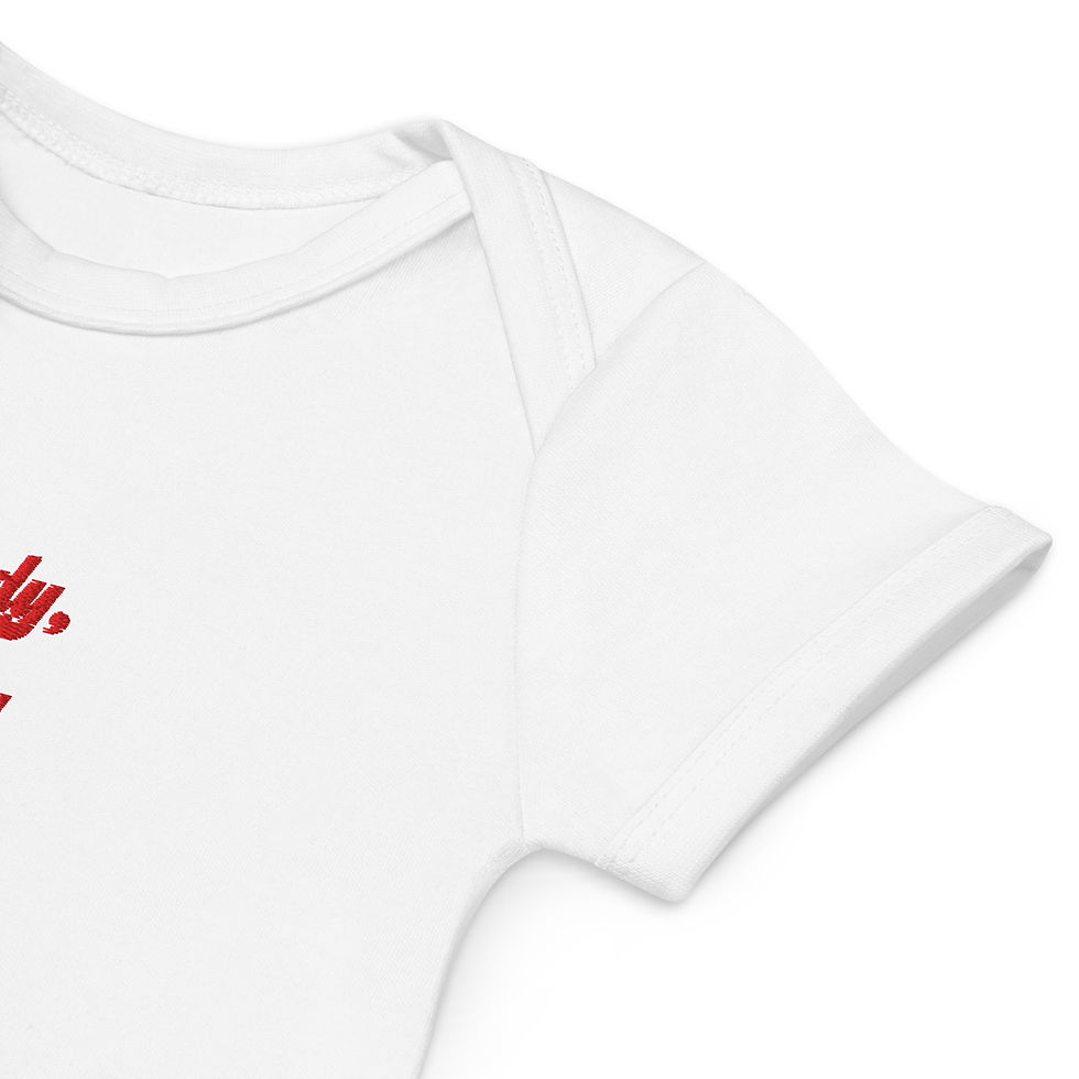 Thumbnail: Howdy Honey Organic Cotton Baby Bodysuit 