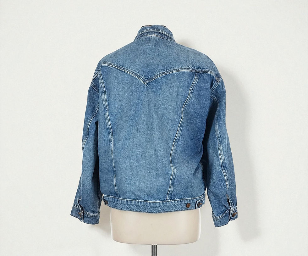 Thumbnail: Vintage Wrangler Denim Jacket (Size Large)