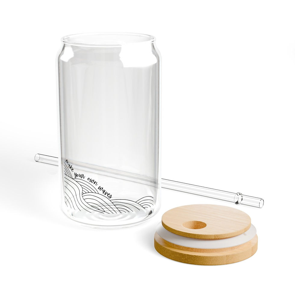 Make Your Own Waves Iced Coffee Tumbler