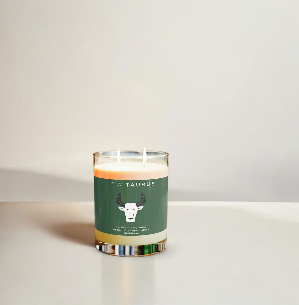 Thumbnail: Taurus Zodiac Candle