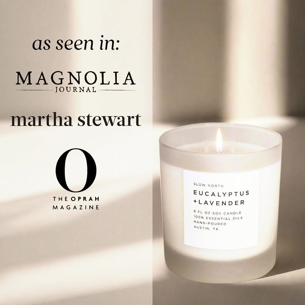 Thumbnail: Eucalyptus + Lavender Scented Soy Wax Candle