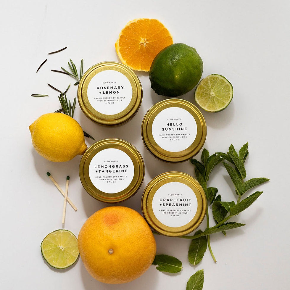 Thumbnail: Slow North Fresh Collection 4-Pack Candle Gift Set