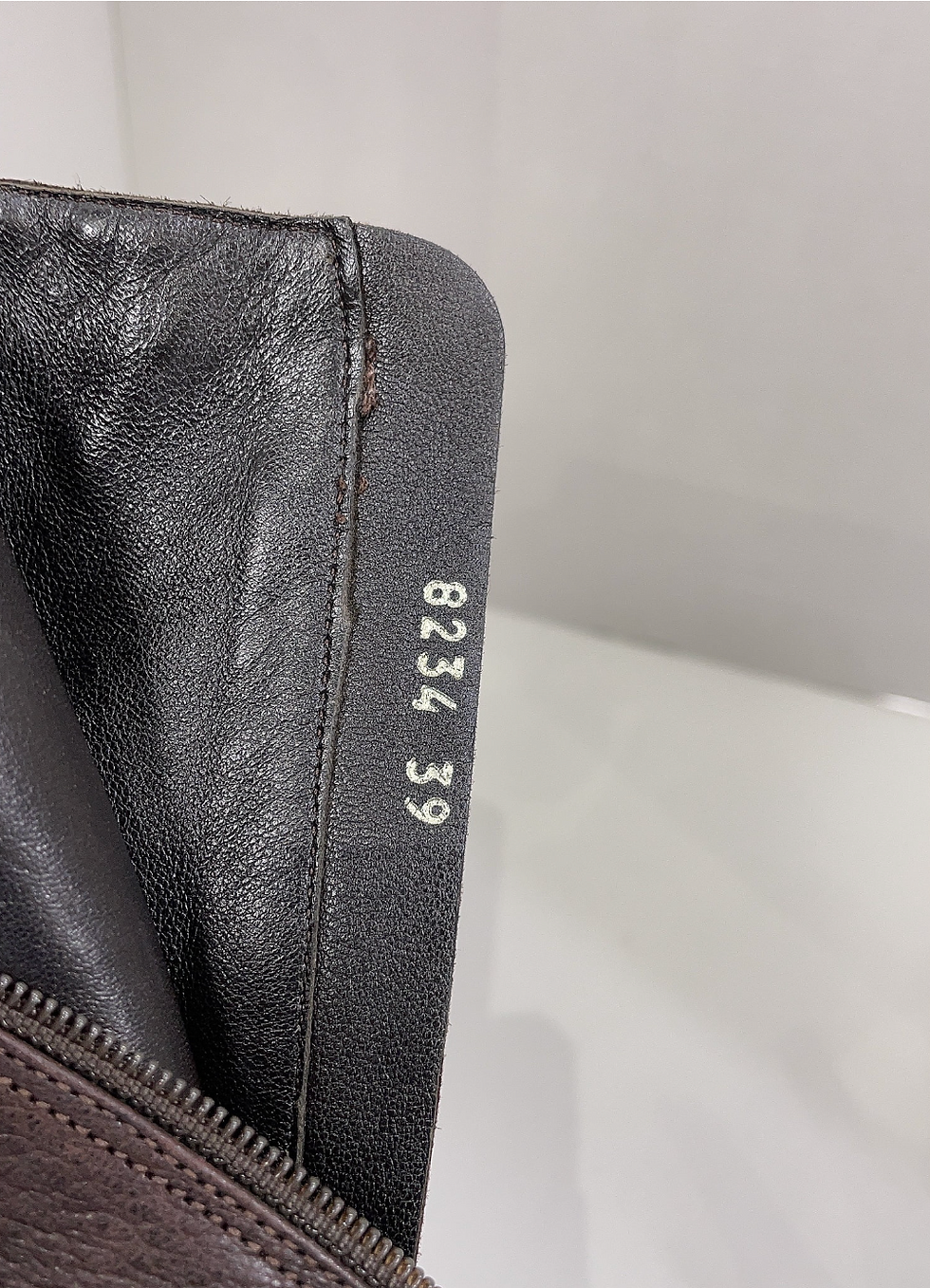 Thumbnail: Prada Brown Leather Ankle Boot (Size 9)