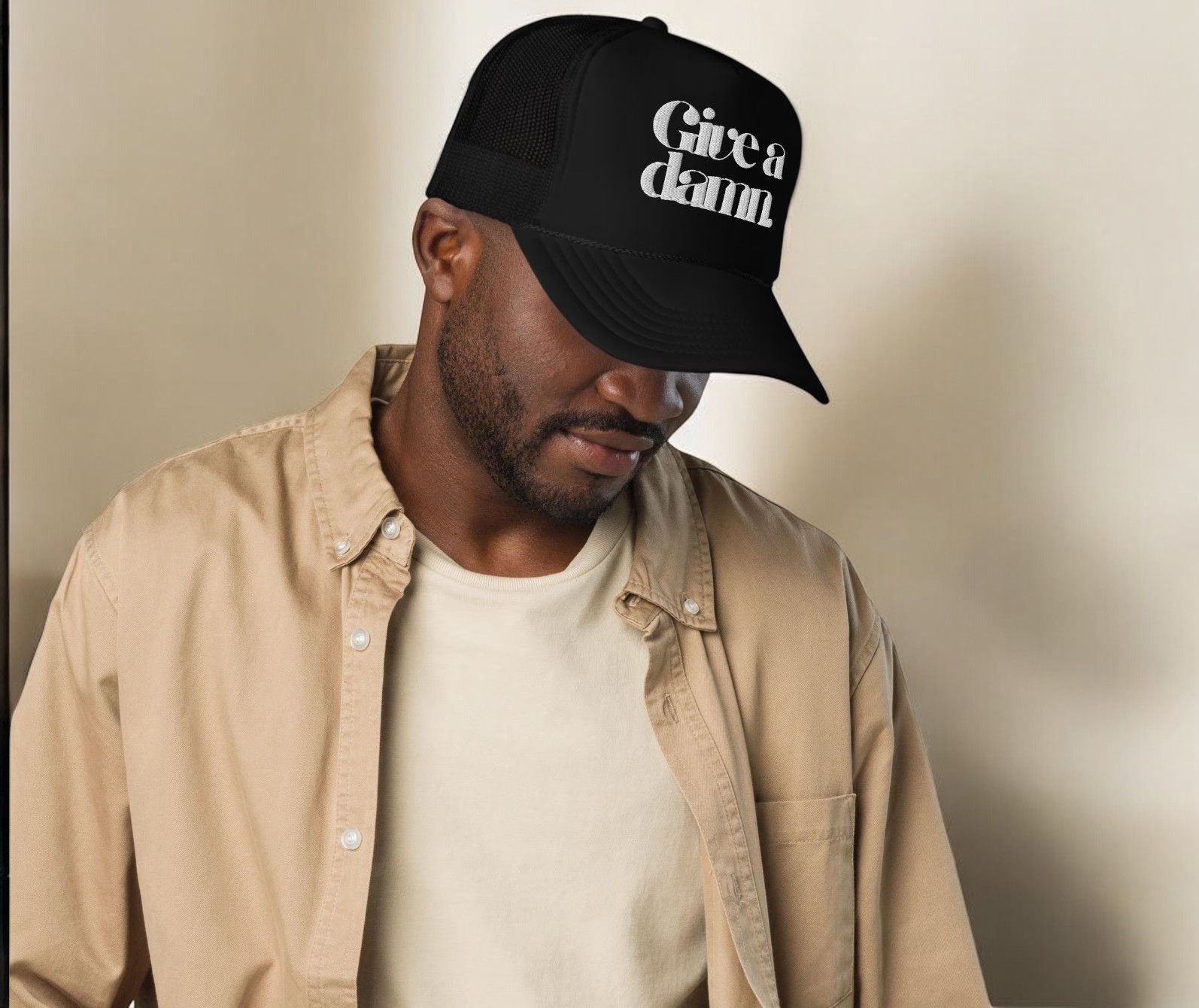 Give a Damn Foam Trucker Hat