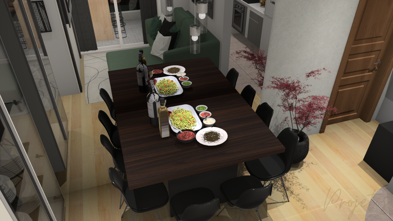Projeto Art Bela Vista, Planta de 64 m² com 2 Suítes   