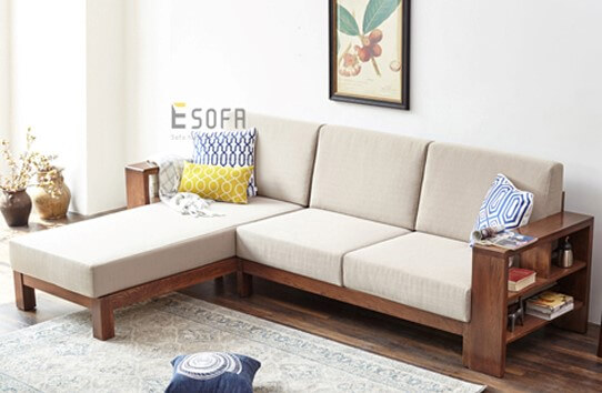 Ghế sofa gỗ đơn giản