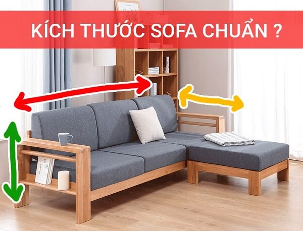 Kích thước sofa bed thông minh là bao nhiêu? Ảnh: Internet Kích thước sofa bed