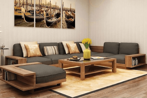 Mẫu ghế kết hợp bàn trà phổ biến