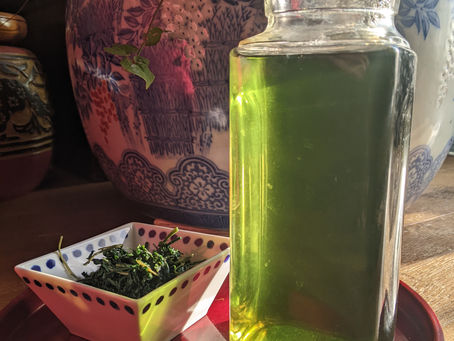 飲むお灸?「よもぎ茶」