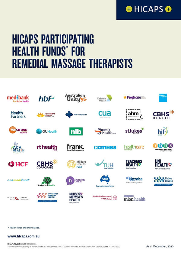 HICAPS provider. Private health rebates available
