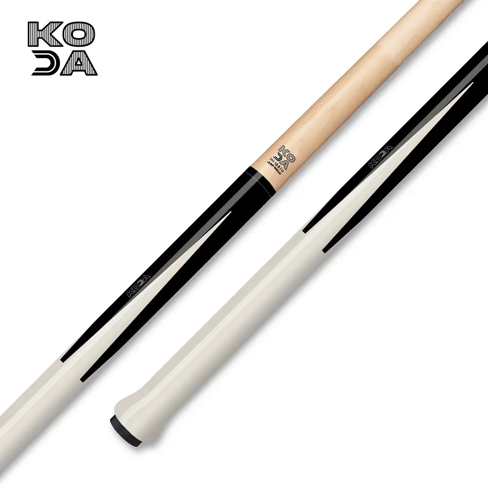 Koda Reverse Sneaky Pete Black White Jump Cue