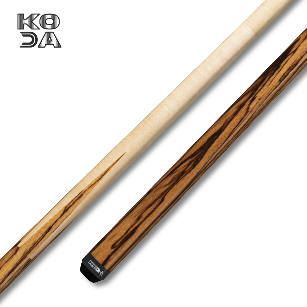 Koda Zebrawood True 4-Prong Sneaky Pete Pool Cue