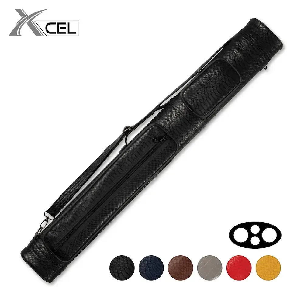 Xcel C22EHR 2B/2S Exotic Leatherette Oval Polyform Hard Case