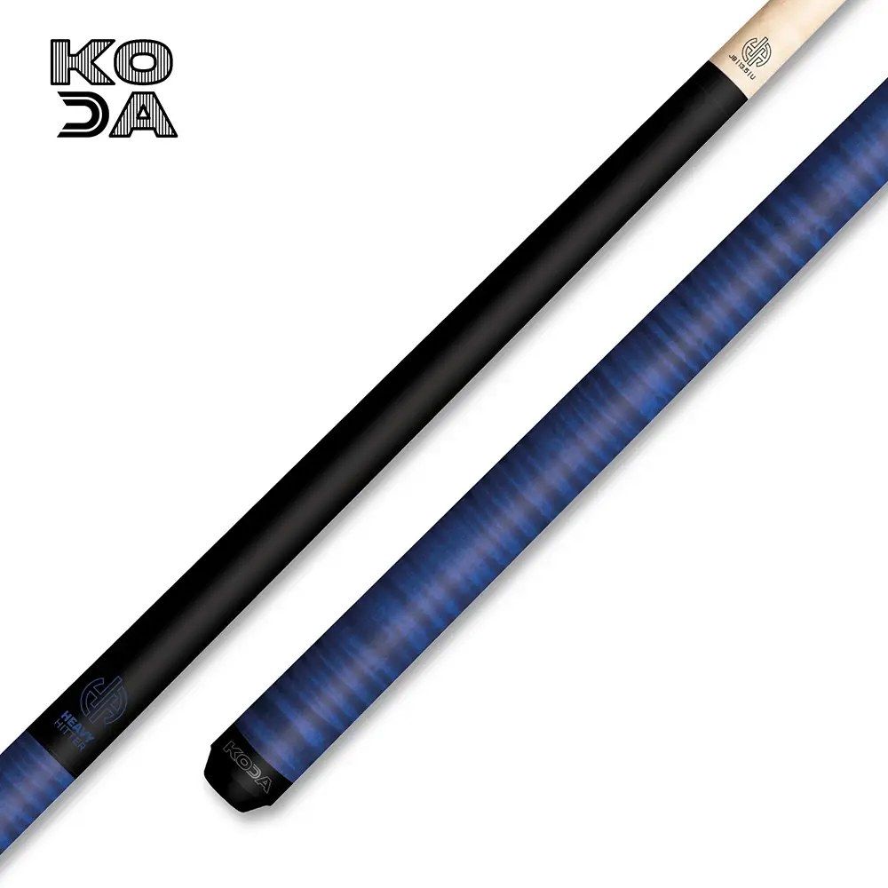 Koda KDHCBL-25 25oz Two-Tone Jump Break Black Blue Curly Wrapless