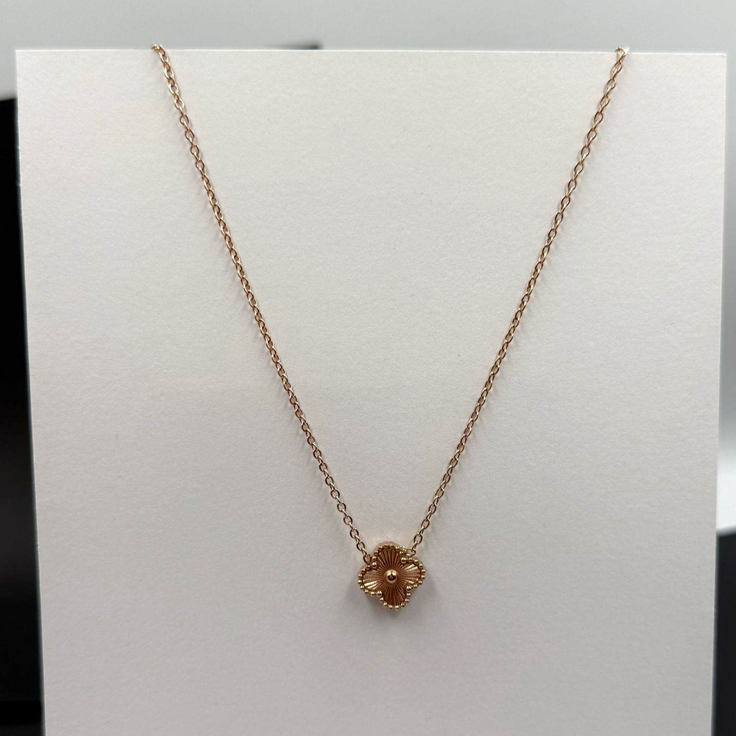 Stainless Steel ГУРТ : Підвіска позолота Ван Кліф | Оптовий Постачальник