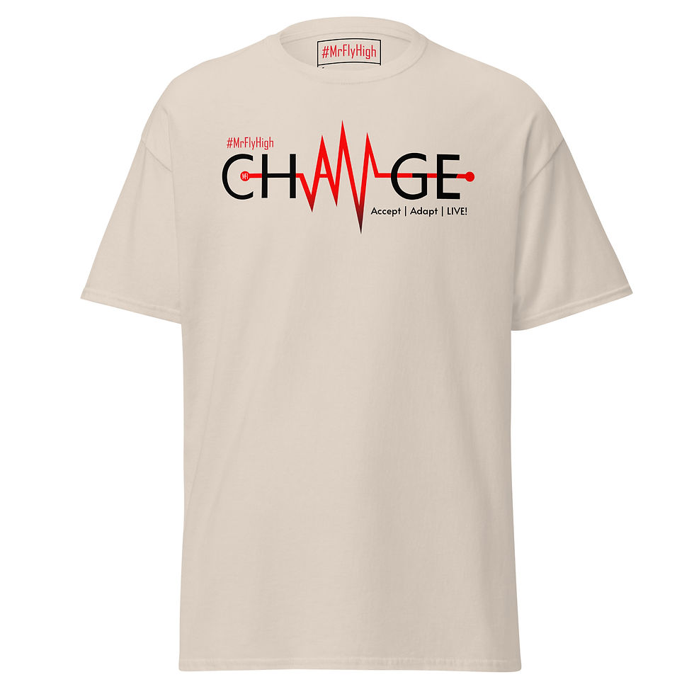Thumbnail: #MrFlyHigh | Unisex Bright Classic Tee | CHANGE Edition