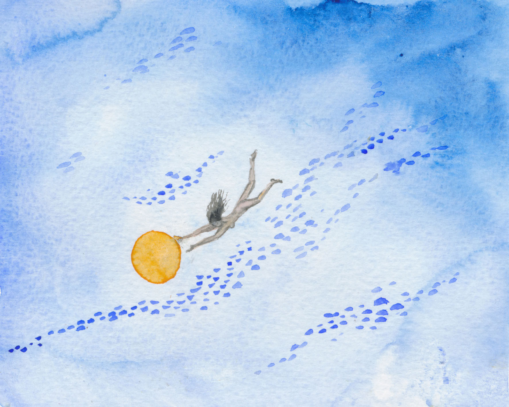 Fish and a fish woman




