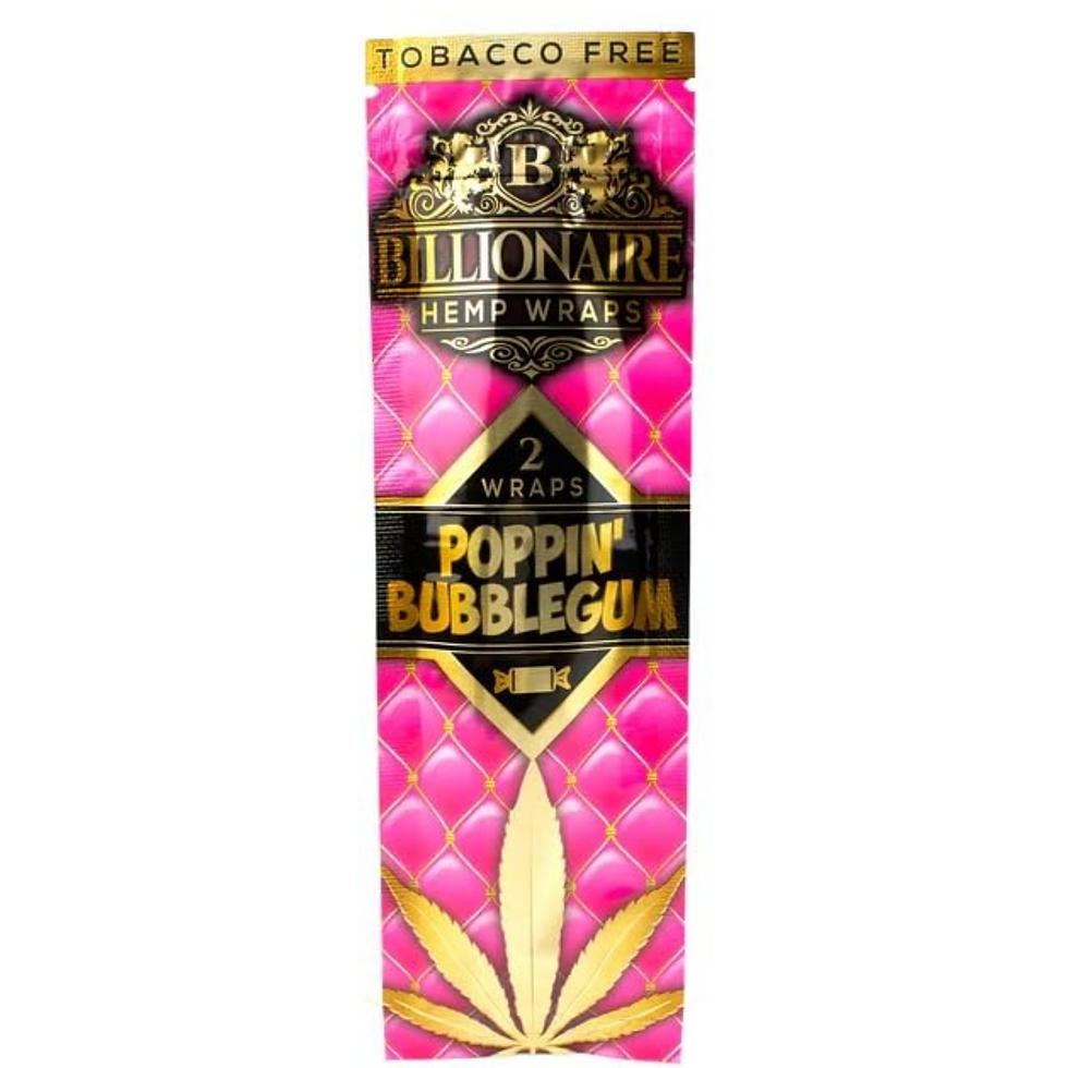Thumbnail: Billionaire Hemp Wraps Organic Wraps POPPIN' BUBBLEGUM