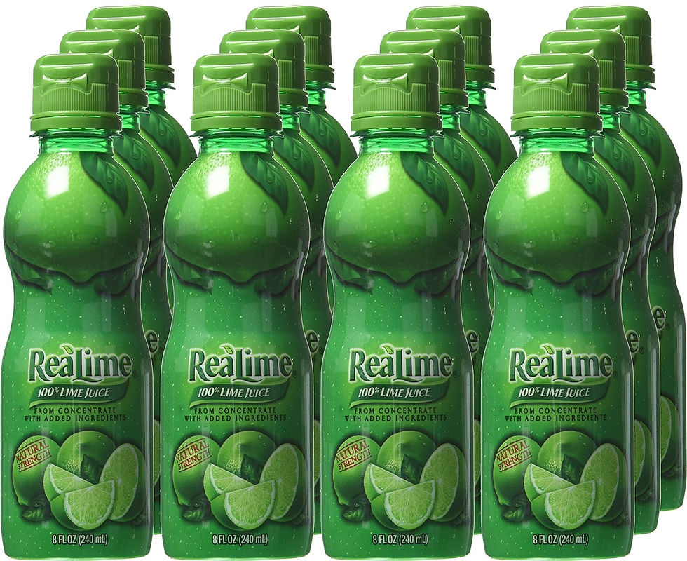 Thumbnail: ReaLime 100 Percent Lime Juice, 8 FL. Oz., Per Bottle (Pack Of 12)