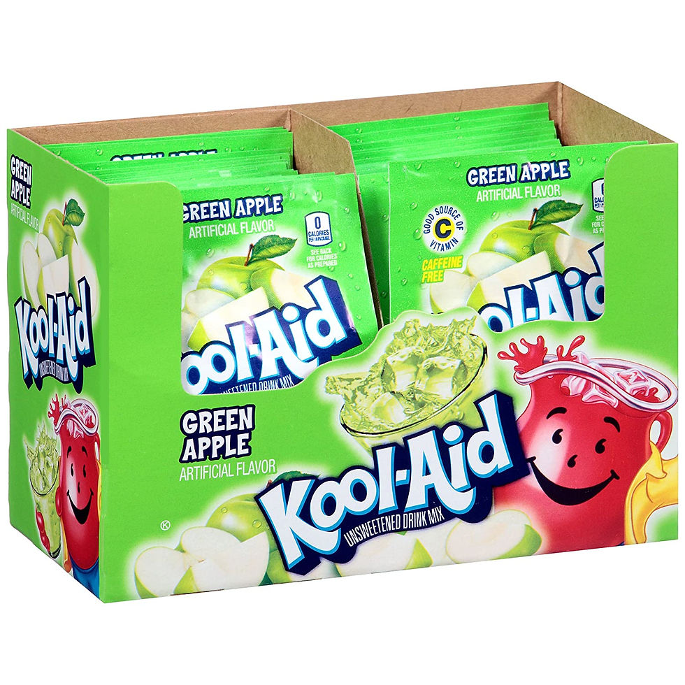 Thumbnail: Kraft Kool Aid Green Apple Beverage 5 CASE BUNDLE DEAL